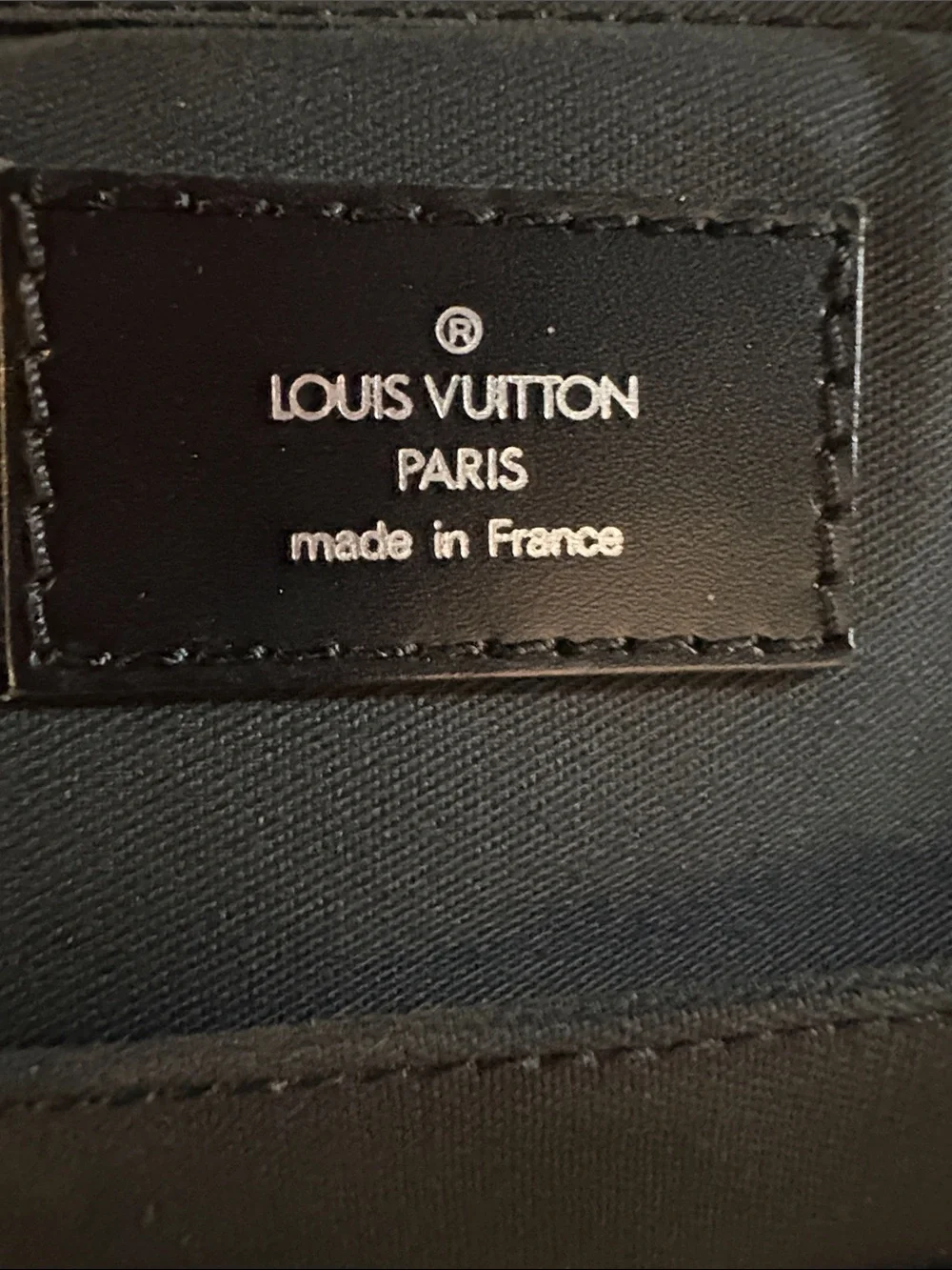 Louis Vuitton Men's Black Crossbody Bag